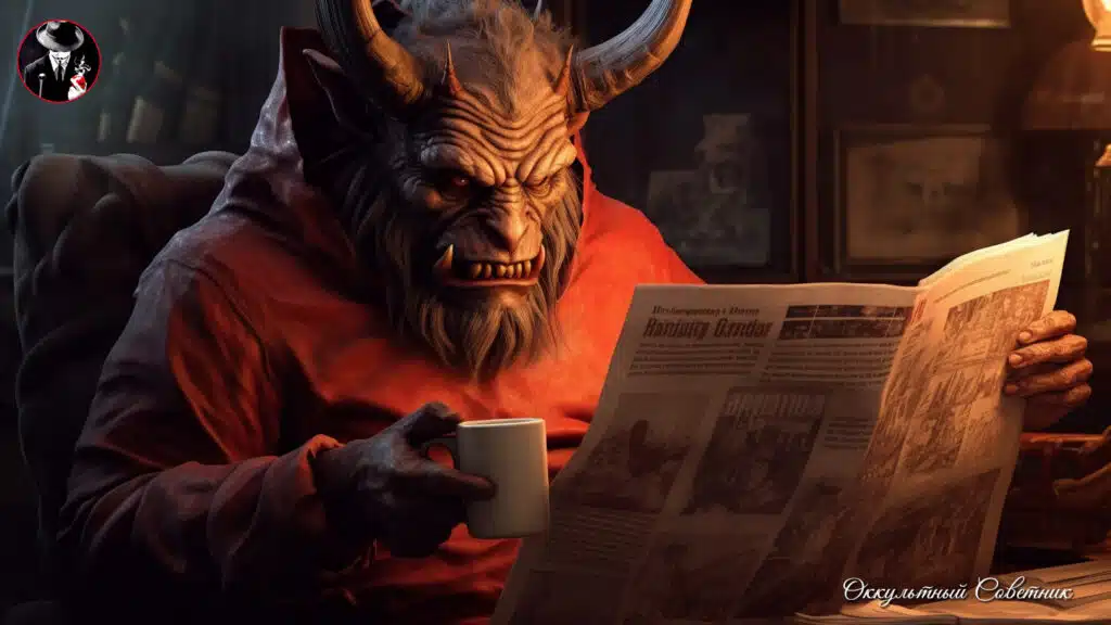 malfetto666 devil sits in a chair in a cozy home environment 9afd0f08 ef1a 4c90 a20b ebaa9bae1d90