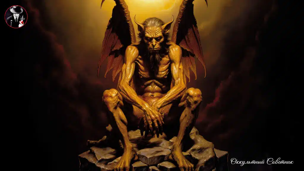 malfetto666 devil seated on a golden throne e3a3a131 fc8e 4453 a833 11eff61dc63a