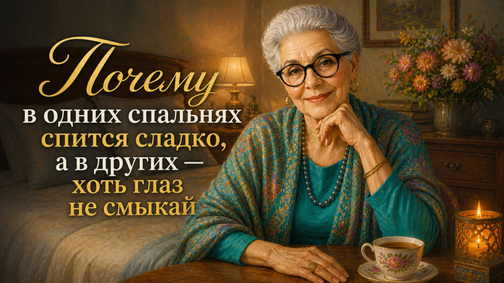 Почему в одних спальнях спится сладко, а в других — хоть глаз не смыкай