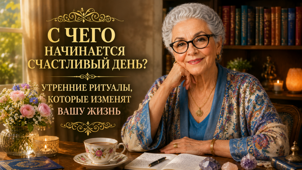 С чего начинается счастливый день? Утренние ритуалы, которые изменят вашу жизнь
