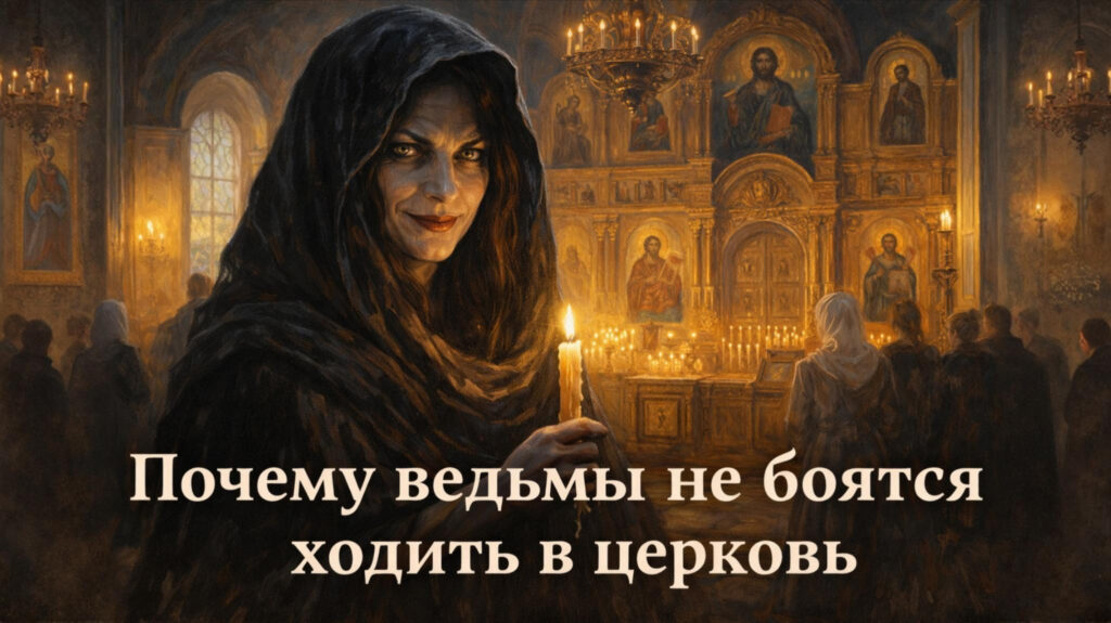 Почему ведьмы не боятся ходить в церковь и как уберечь себя в храме