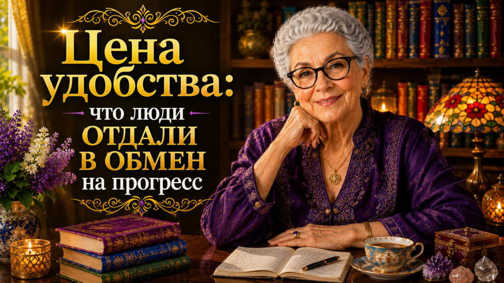 Цена удобства: что люди отдали в обмен на прогресс