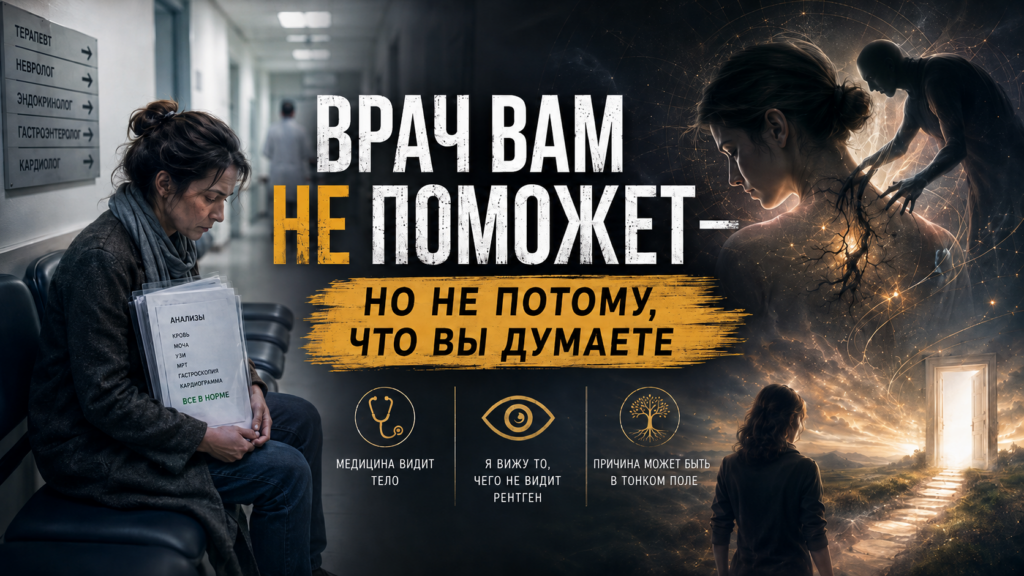 Врач вам не поможет — но не потому, что вы думаете