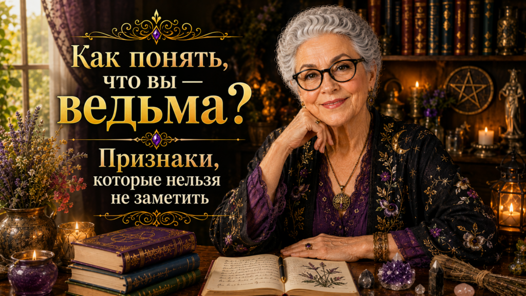 Как понять, что вы — ведьма? Признаки, которые нельзя не заметить