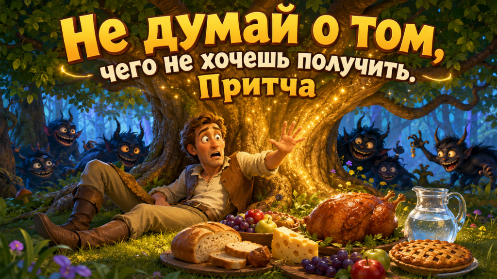 Не думай о том, чего не хочешь получить. Притча