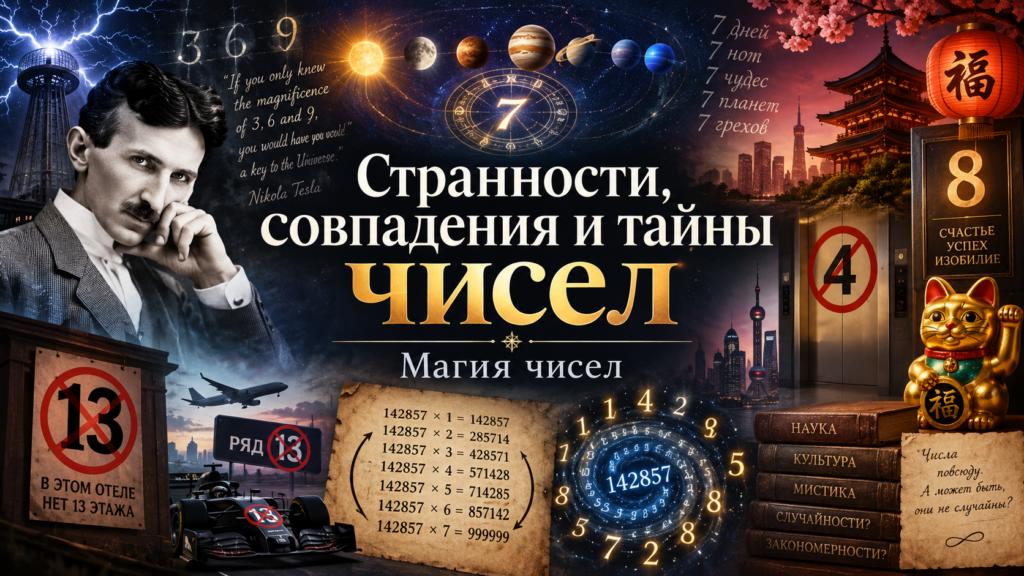 Странности, совпадения и тайны чисел. Магия чисел