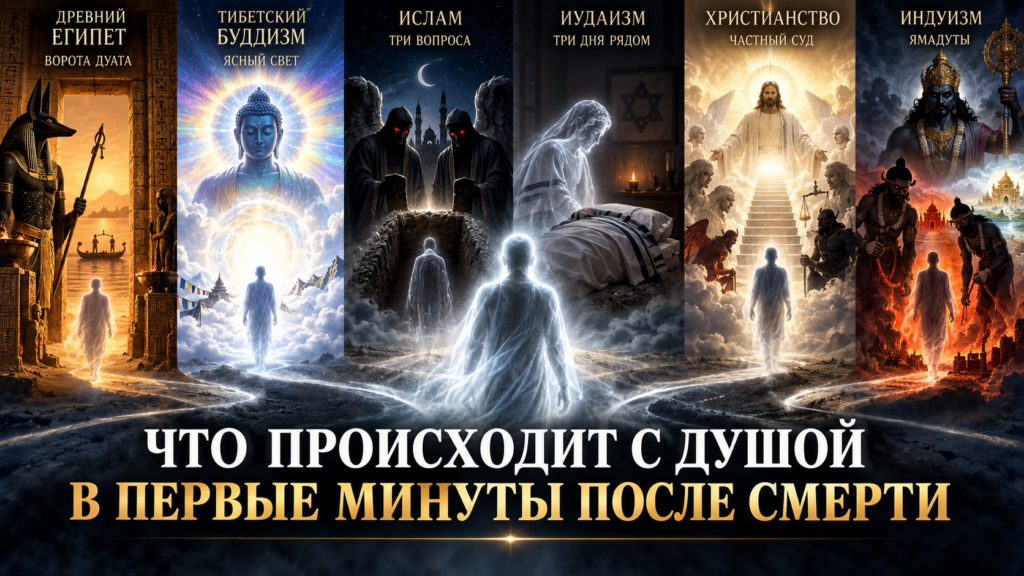 Что происходит с душой в первые минуты после смерти