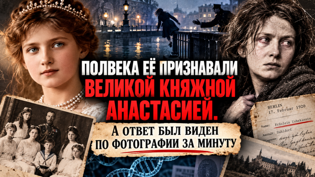 Полвека её признавали великой княжной Анастасией. А ответ был виден по фотографии за минуту