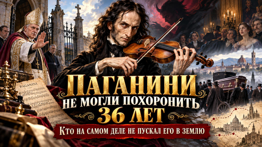 Паганини не могли похоронить тридцать шесть лет. Кто на самом деле не пускал его в землю