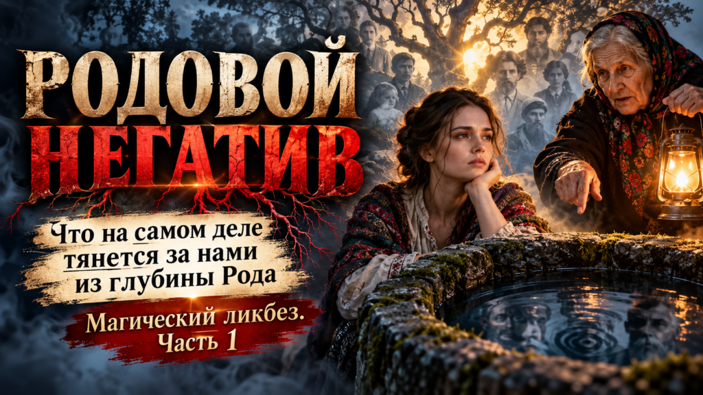 Родовой негатив. Что на самом деле тянется за нами из глубины Рода. Магический ликбез. Часть 1